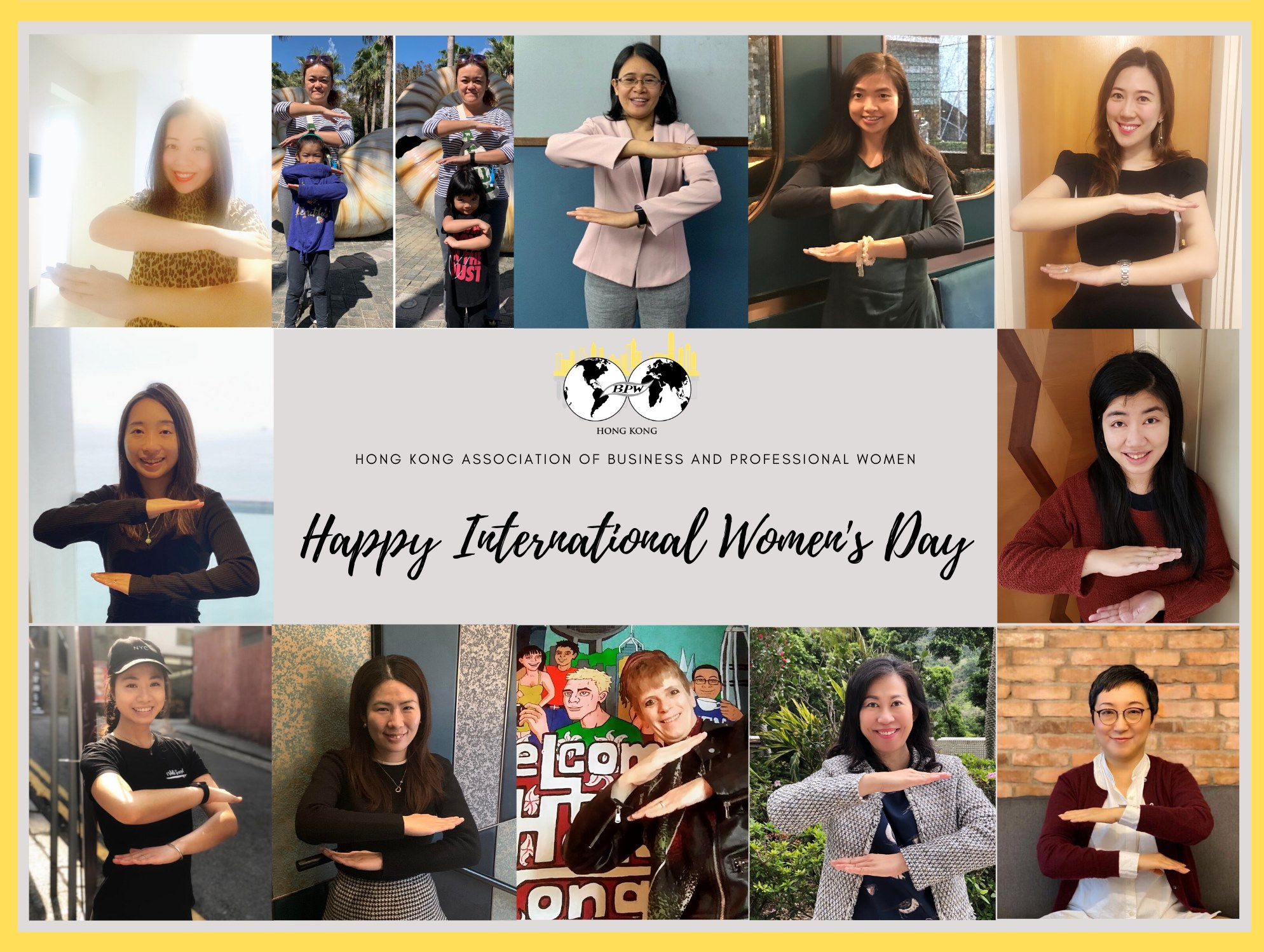 Collage - BPWHK Speaks with {You} Campaign (IWD2020)